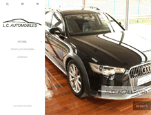 Tablet Screenshot of lc-automobiles.com